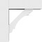 Ekena Millwork Standard Olympic Architectural Grade PVC Bracket with Block Ends, 5"W x 12"D x 12"H BKTP05X12X12OLY05 - alternate 2
